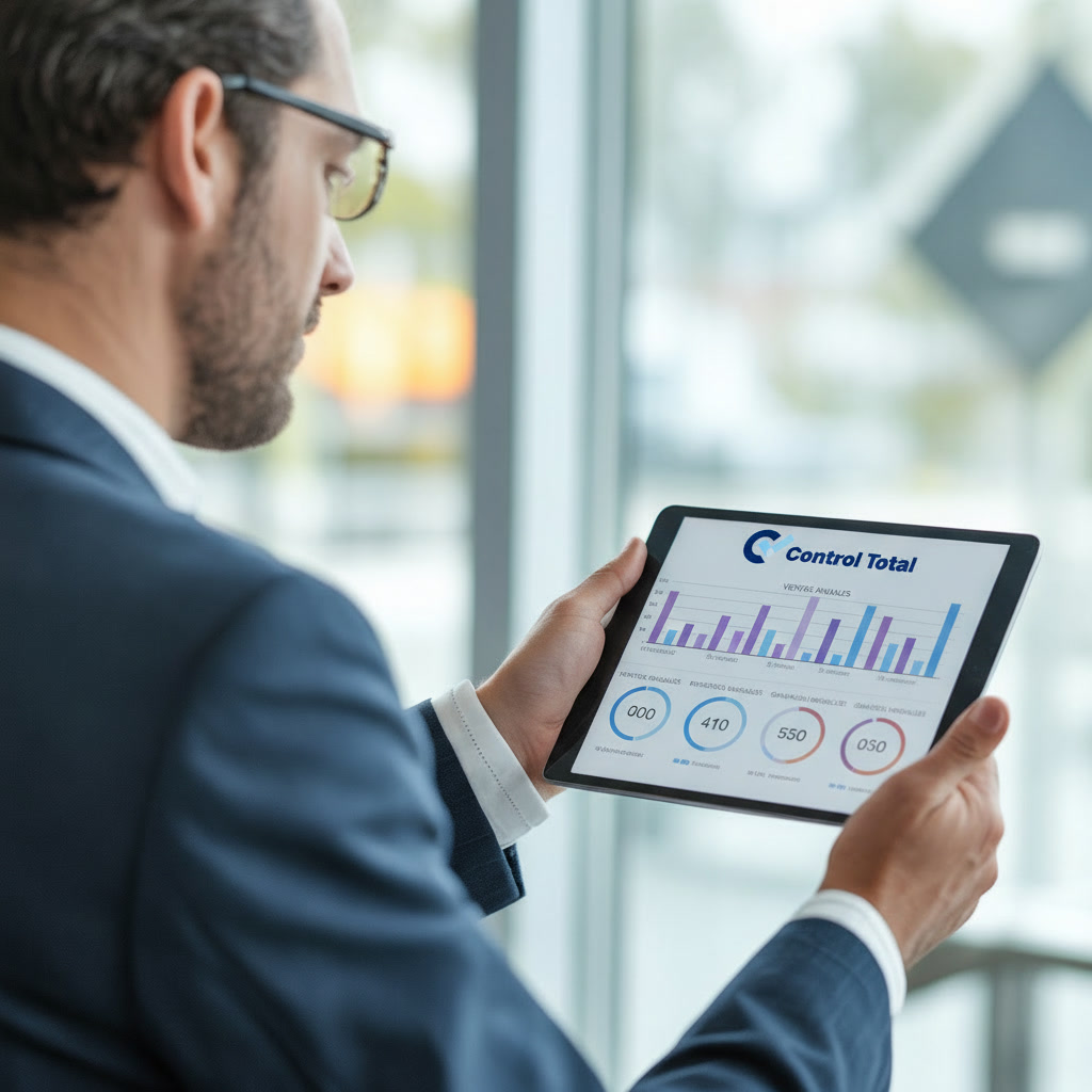 ERP Dashboard Interface