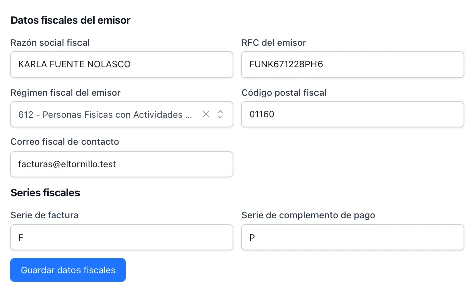 Configure the issuer once