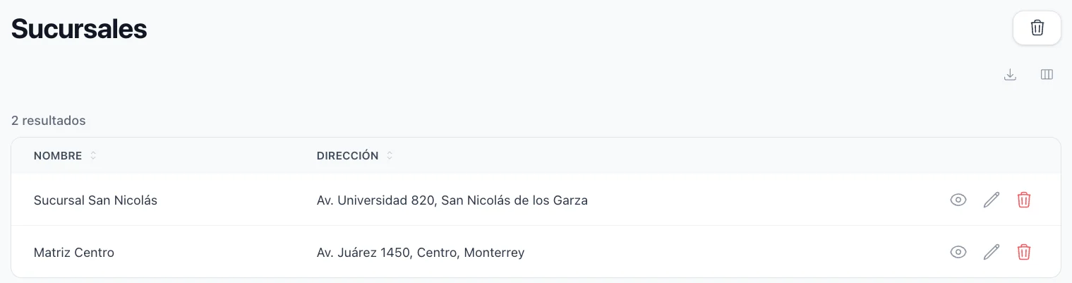 Run several places from one account