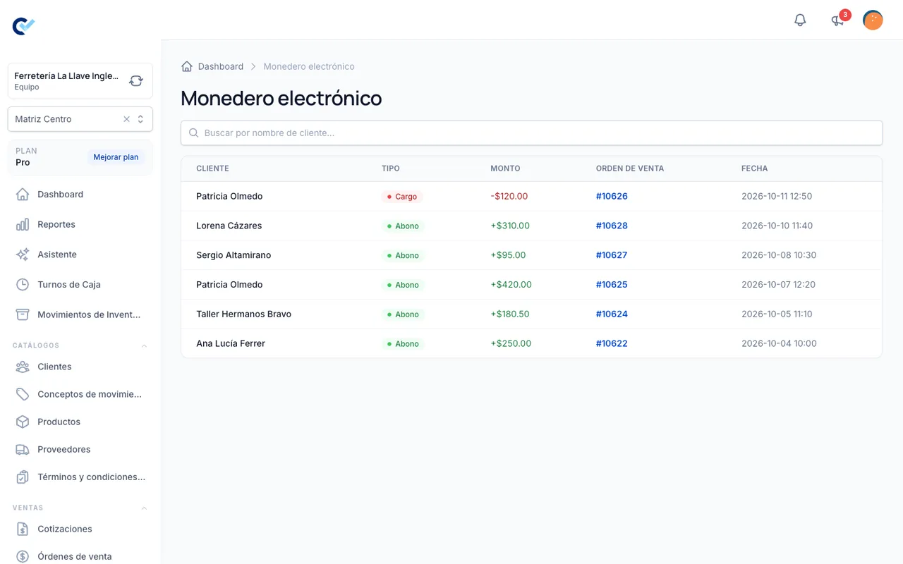 Monedero Electrónico