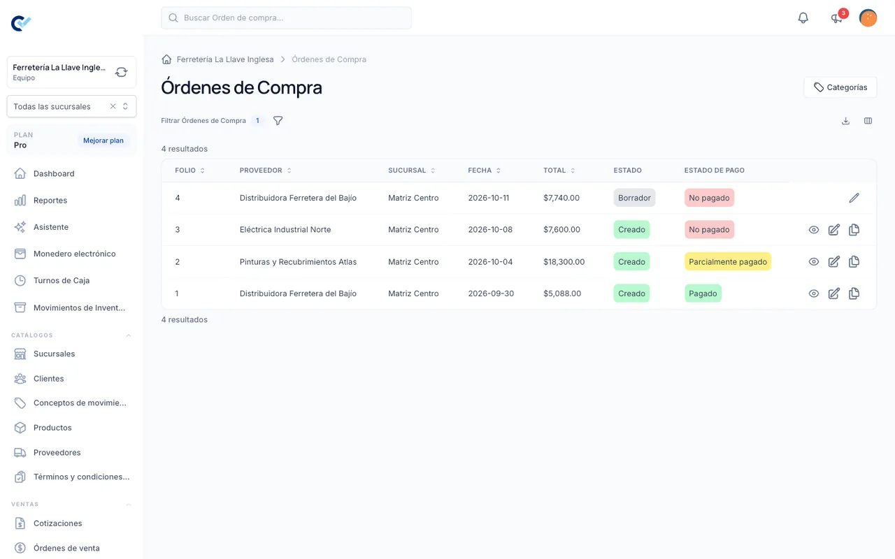 Orden de Compra